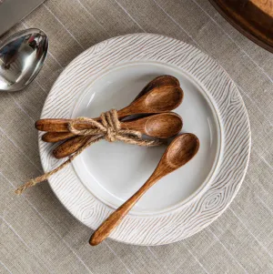 Juliska Wood Petite Spoons Set/4